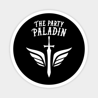 Paladin Dungeons and Dragons Team Party Magnet